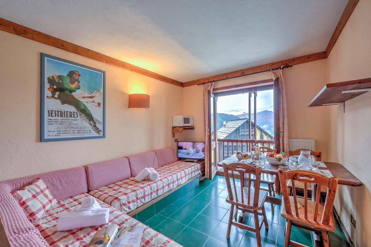 Grange Hike & Ski Sestriere Apartments - Happy Rentals Bagian luar foto