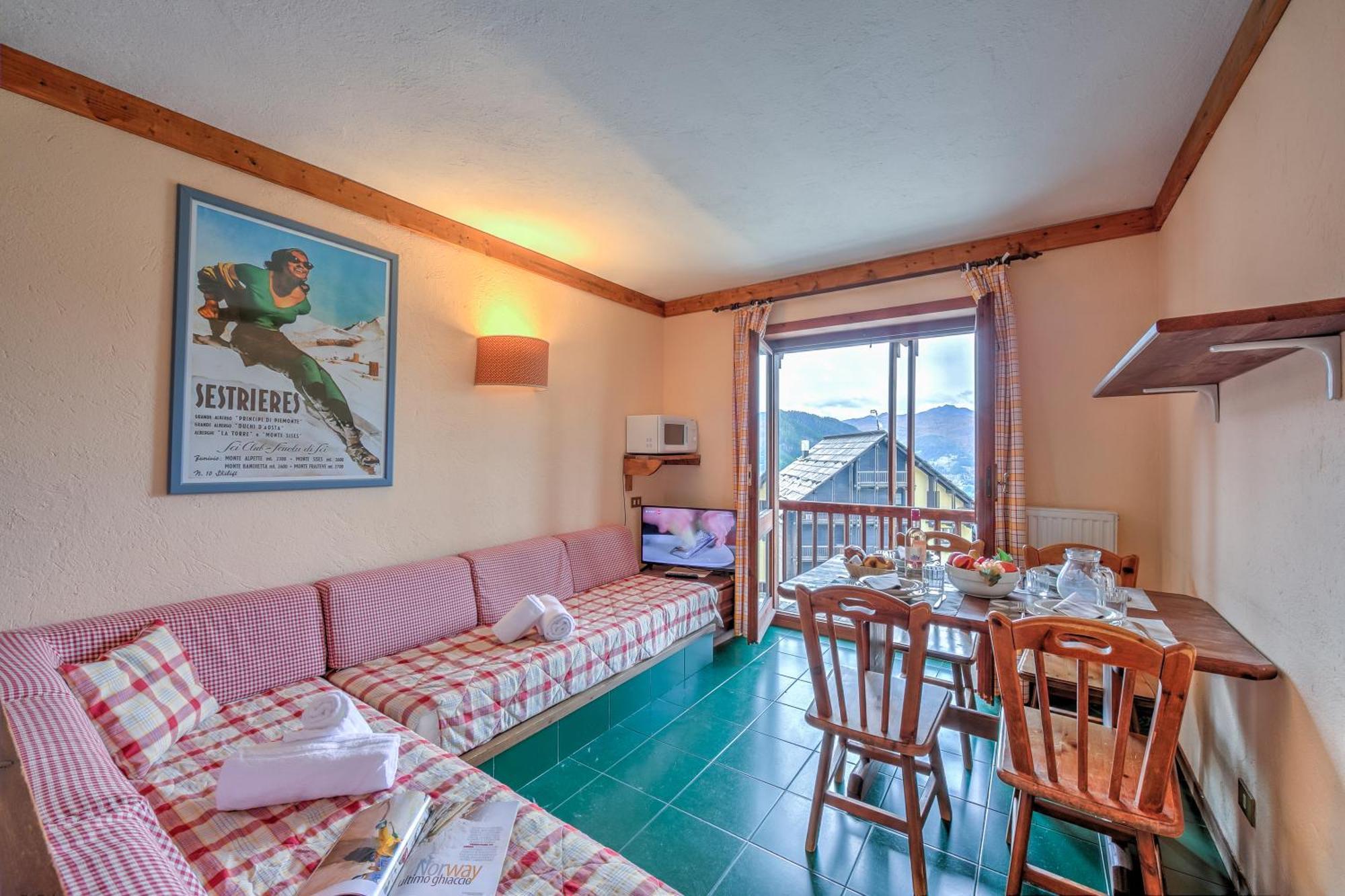 Grange Hike & Ski Sestriere Apartments - Happy Rentals Ruang foto